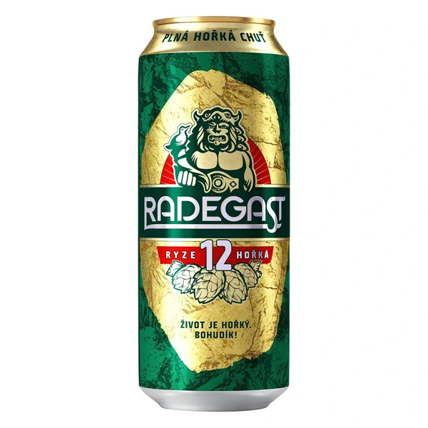 Radegast Ryze hořká 12° 0,5l plech